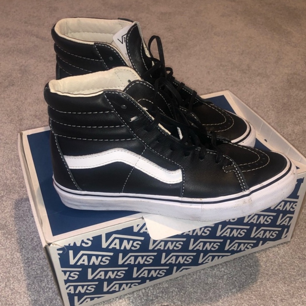 Vans Sk8 Hi Leather (from the vault)